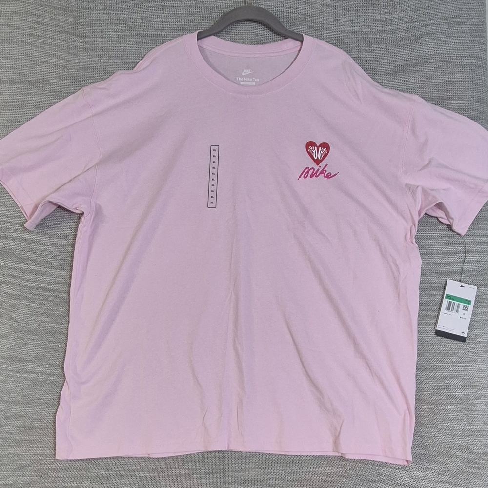 Nike Men's Shoe Loves Me Not Pink Oversized T-Shirt XL HJ0584 663  retro